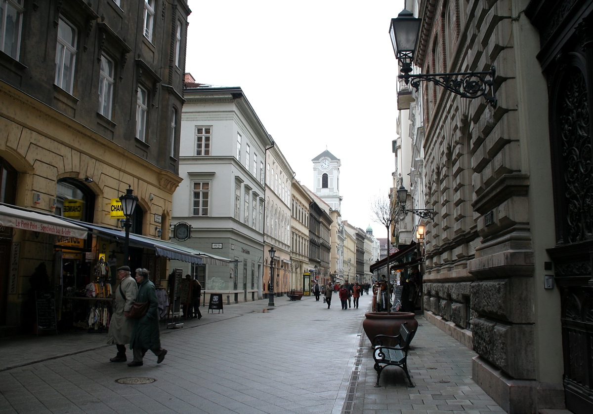 Vci utca - Inner city of Budapest