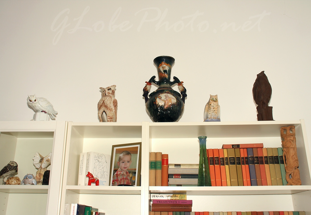 A polc tetejn - On top of the shelf